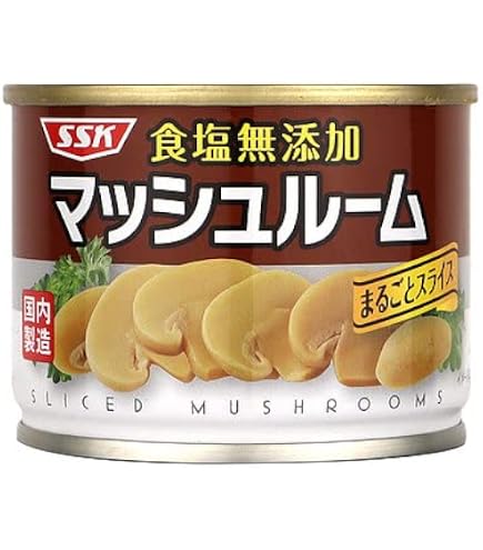 Amazon.co.jp: マルハニチロ マッシュルーム スライス 185g×24個入